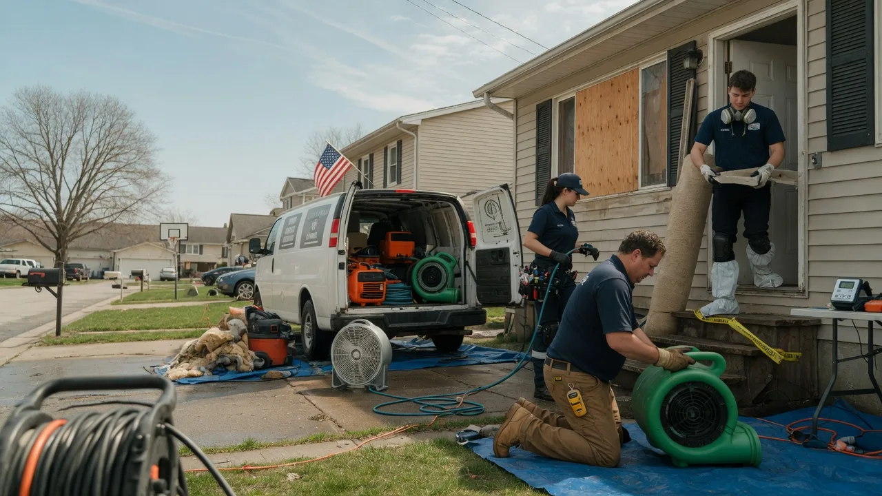 Water Damage Restoration in Viola, WI near me